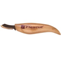 Flexcut Spear Point Variable Radius Hook Knife (KN55)