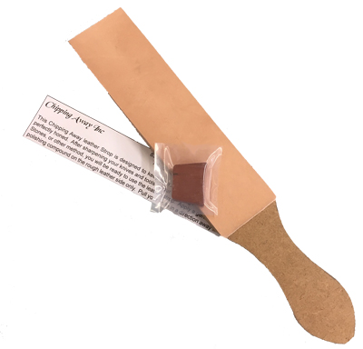 Leather Strop Set, With Polishing Compound Sharpening Stone, Leather Honing  Strop For Sharpening & Honing- Knives, Straight Razor, Woodcarving Chisels,  Leather Razor Strop Knife Stropping Block - Temu
