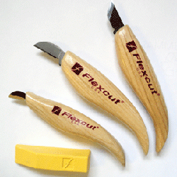 Chip carving knives set - Swiss chip carving knives set - The Spoon Crank